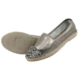 Espadrile de damă Badura 6544 gri 4 Espadrile de damă Badura 6544 gri 4