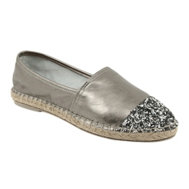 Espadrile de damă Badura 6544 gri 1 Espadrile de damă Badura 6544 gri 1