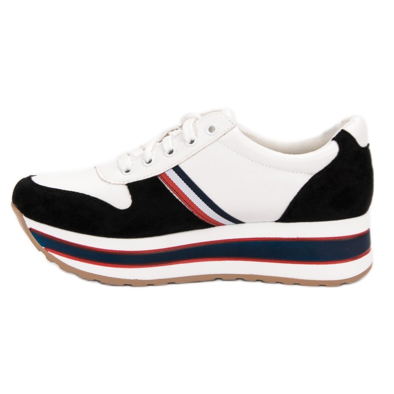 Seastar Adidași la modă alb negru multicolor 1