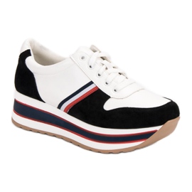 Seastar Adidași la modă alb negru multicolor 6
