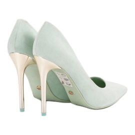 Seastar Tocuri de menta din piele intoarsa albastru multicolor 4
