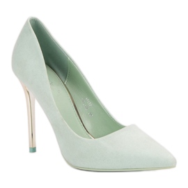 Seastar Tocuri de menta din piele intoarsa albastru multicolor 5