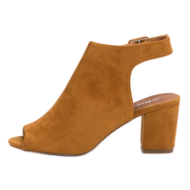 Nio Nio Sandale Construite Pe Un Bar galben 1