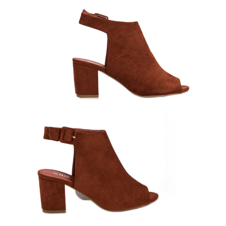 Nio Nio Sandale Construite Pe Un Bar maro 2