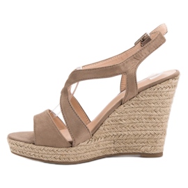 Espadrile Pe Sandale Kotrurnie maro 1