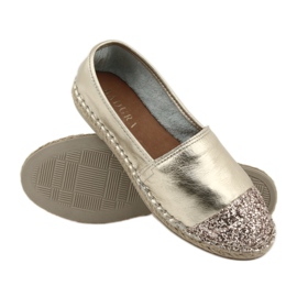 Espadrile de damă Badura 6544 galben 5