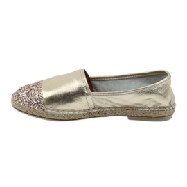 Espadrile de damă Badura 6544 galben 2