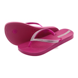 Ipanema Fete Flip Flops Silver Lanțuri 82528 roz 4