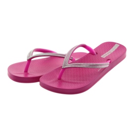 Ipanema Fete Flip Flops Silver Lanțuri 82528 roz 3