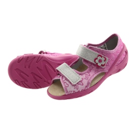 Pantofi pentru copii Befado pu 065X123 gri roz 5