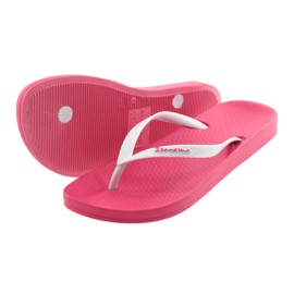 Flip-flops Ipanema 81030 pentru uz recreativ alb roz 4