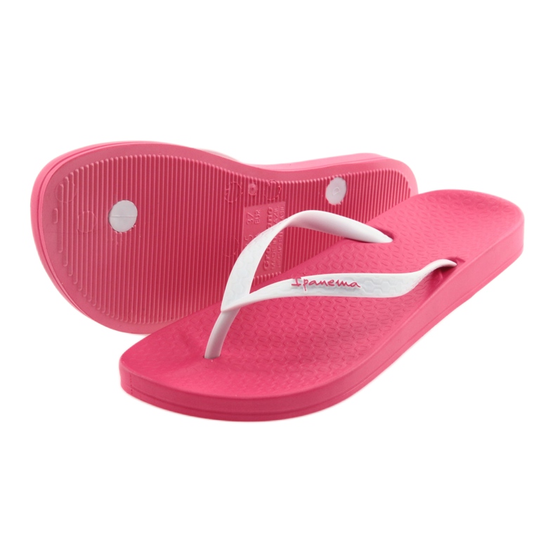 Flip-flops Ipanema 81030 pentru uz recreativ alb roz 4