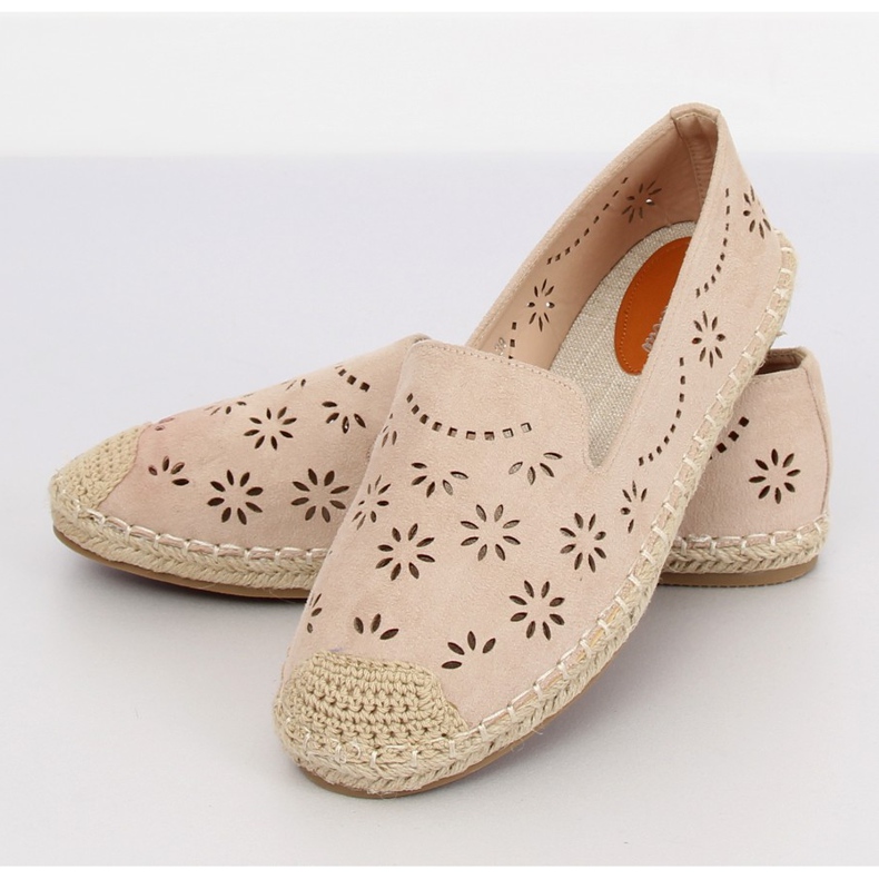 Espadrilele openwork 9023 Beige II-GAT bej 1