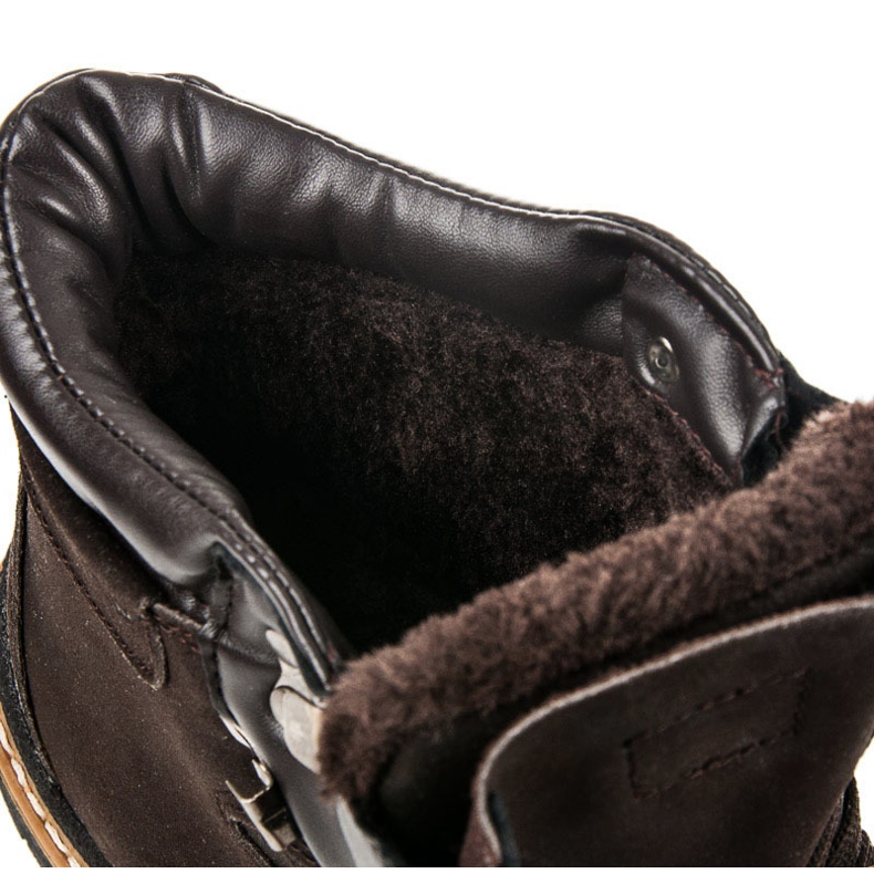 Haker Ghete cu dantelă maro 1 Haker Ghete cu dantelă maro 1