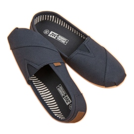 Sliponi clasici de culoare albastru marin 2