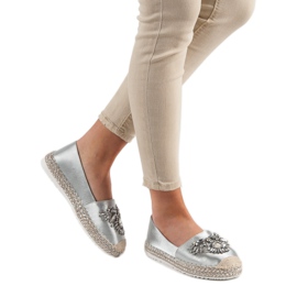 Espadrile gri cu ornamente 1 Espadrile gri cu ornamente 1