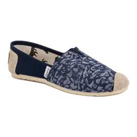 L. Day Sliponi albastri negru albastru 3