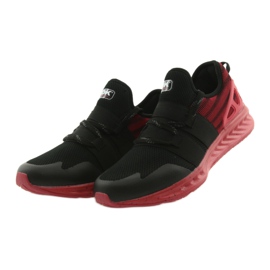 Pantofi sport bărbați DK 18332 negru / roșu roşu 3