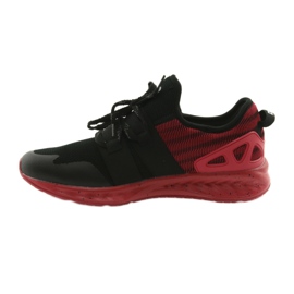 Pantofi sport bărbați DK 18332 negru / roșu roşu 2