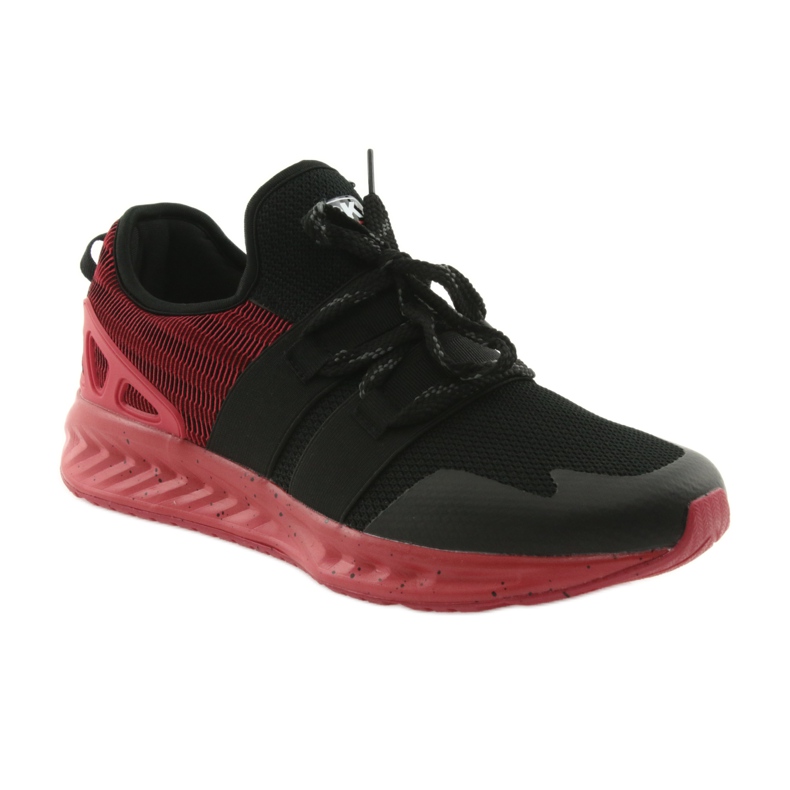 Pantofi sport bărbați DK 18332 negru / roșu roşu 1