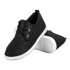 Super Mode Pantofi negri clasici negru 2 Super Mode Pantofi negri clasici negru 2