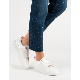 Pantofi sport albi 2