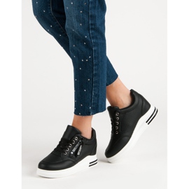 Adidași negri la modă negru 2 Adidași negri la modă negru 2