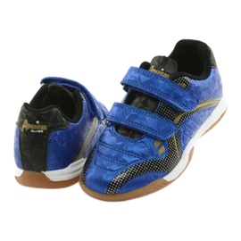 Sala de sport interioară American Club Royal negru albastru galben 4