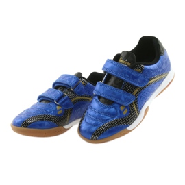 Sala de sport interioară American Club Royal negru albastru galben 3