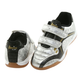 American Club Silver sporturi de interior negru gri 4