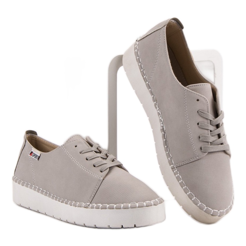 Încălțăminte gri legată VICES 2 Încălțăminte gri legată VICES 2