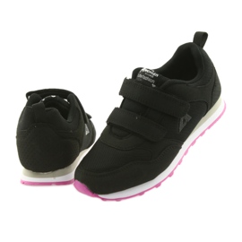 Pantofi sport pentru fete negre American Club WT30 negru 4 Pantofi sport pentru fete negre American Club WT30 negru 4