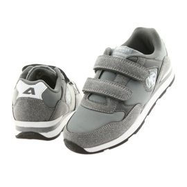 Insert din piele American Club Velcro BS01 alb gri 4 Insert din piele American Club Velcro BS01 alb gri 4
