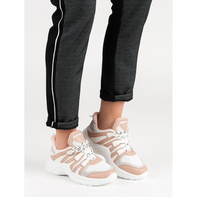 Kylie Încălțăminte sport confortabilă bej 2 Kylie Încălțăminte sport confortabilă bej 2