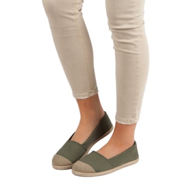 Espadrile verzi la modă verde 1