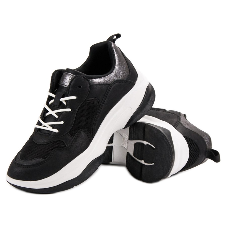 Kylie Adidași negri la modă negru 2 Kylie Adidași negri la modă negru 2