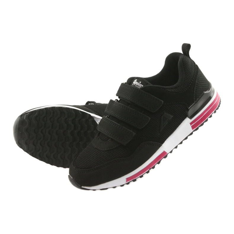 Branț din piele American Club 5, negru 5 Branț din piele American Club 5, negru 5