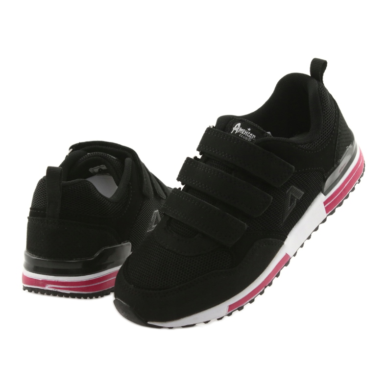 Branț din piele American Club 5, negru 4