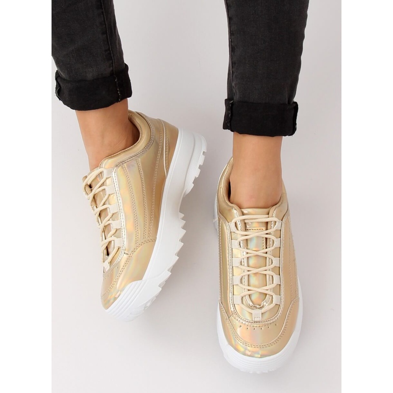 Încălțăminte sport holografică aur 82017 Aur de aur 2