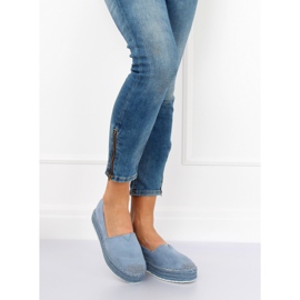 Espadrile pe albastru albastru BL247 Blue II-GAT 3