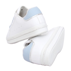 Adidași de damă albi și albaștri H99-36 Albastru 1