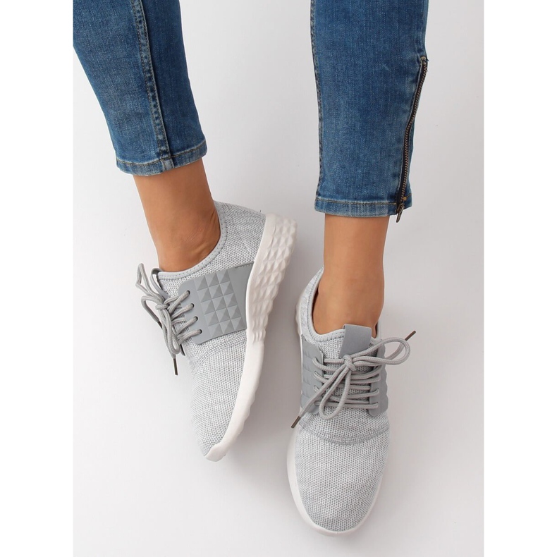 Pantofi sport gri HY2810 L.GRAY 1