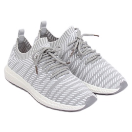 Gri HY2812 Pantofi sport gri deschis 2