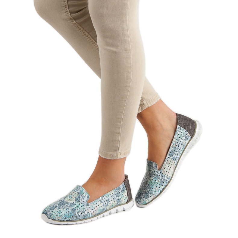 Filippo Lorzi din piele la modă gri 1