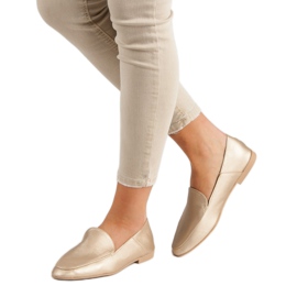 Mocasini clasici VICES galben 2