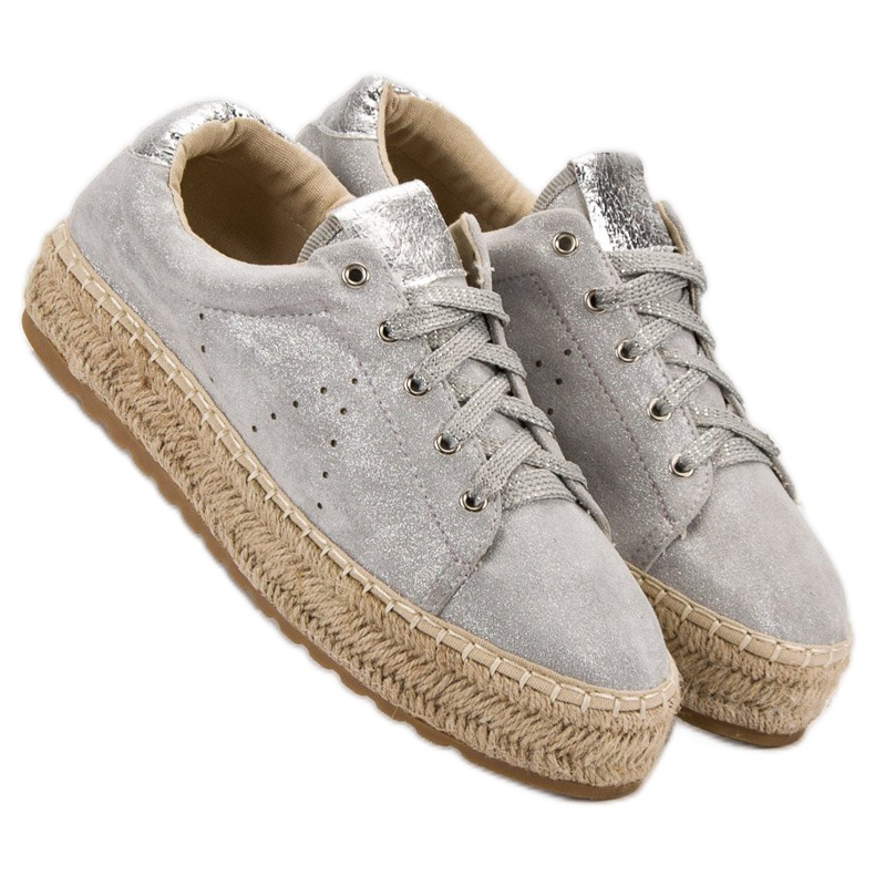 Seastar Espadrile legate gri 1