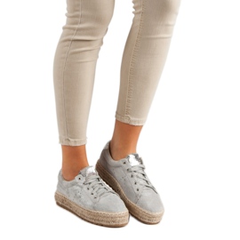 Seastar Espadrile legate gri 2