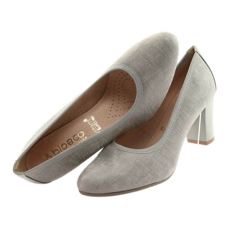 Arka Arca Pumps Femei din piele Talpă flexibilă 5137 gri 5 Arka Arca Pumps Femei din piele Talpă flexibilă 5137 gri 5