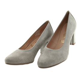 Arka Arca Pumps Femei din piele Talpă flexibilă 5137 gri 3 Arka Arca Pumps Femei din piele Talpă flexibilă 5137 gri 3