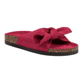 Papuci VINCEZA cu arc roz 1 Papuci VINCEZA cu arc roz 1